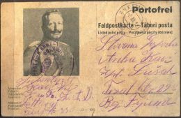 AUSTRIA - K.u.K. ETAPENPOSTAMT 330 - Komand. 5 ARMEE  In ISONZO  To FIUME - 1915 - RARE - WW1