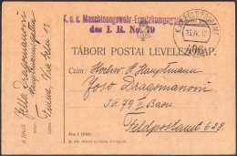AUSTRIA - CROATIA - RIJEKA - K.u.K. FELDPOSTAMT 406 - FIRST FLUGHAFEN In FIUME  - 1917 - RARITY - WW1 (I Guerra Mundial)