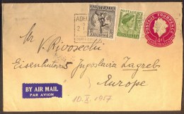 AUSTRALIA  - AIRMAIL POST STATIONERY  - QE II - 1957 - Storia Postale