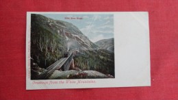 - New Hampshire> White Mountains Willey Brook Bridge -1871 - White Mountains