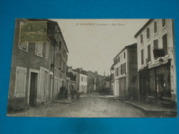 40 ) Hagetmau - N° 16 - Rue Thiers  " Hotel BAHILLE " - Année 1918  - EDIT : Sum - Hagetmau