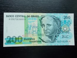 BRASIL - 200 CRUZADOS  - UNC - Brazilië