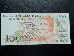 BRASIL - 100 CRUZADOS  - UNC - Brazilië