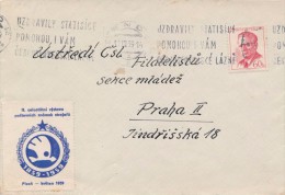 J2947 - Czechoslovakia (1959) Brno 2 (I): Czechoslovak Spa - Healed Thousands; I Help You - Termalismo