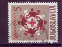 RED CROSS-5 D-POSTMARK-CUPRIJA-BOSNIA AND HERZEGOVINA-YUGOSLAVIA-1965 - Liefdadigheid