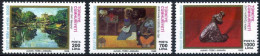 TURKEY 1989 (**) - Mi. 2867-69, State Exhibition Of Painting And Sculpture - Ongebruikt