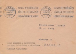 J2971 - Czechoslovakia (1962) Praha 025: Promotional Postmark Machine (sender: Institute Of Geodesy And Cartography) - Geography