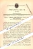 Original Patent - Josef Weineck In Grafendorf B. Stockerau , Niederösterreich , 1881 , Erzeugung Von Kernseife , Seife ! - Stockerau