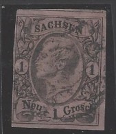 Sachsen - 1855 - Usato/used - Johann I - Mi N. 9 - Saxe