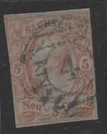Sachsen - 1856 - Usato/used - Johann I - Mi N. 12 - Saxony