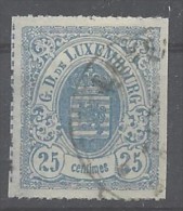 Lussemburgo - 1865/75 - Usato/used - Ordinari - Mi N. 20 - 1859-1880 Armoiries