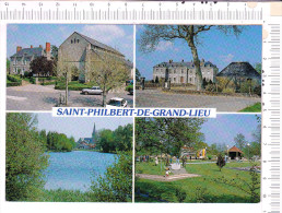 SAINT  PHILBERT  DE   GRAND  LIEU   - Abbatiale & Prieuré,  Château Des  Jamonières, Plan D Eau Eglise,  Jeux - Saint-Philbert-de-Grand-Lieu