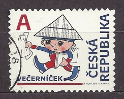 Czech Republic  Tschechische Republik  2015 ⊙ Mi 838 Vecernicek, Sandmännchen, TV Bedtime Story. C4 - Used Stamps