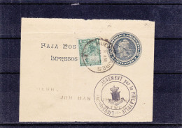 Argentine - Devant De Document  - Entier Postal - Oblit Buenos Airos - Cachet Spécial Enseignement Par La Philatélie - Enteros Postales