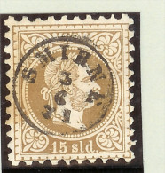 Österreich Levante Mi# 5I Voll-O Smirne 1871-06-03 - Oriente Austriaco