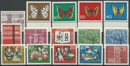DEUTSCHLAND 1962 Mi-Nr. 375-89 Jahrgang/year Set ** MNH - Collections Annuelles