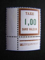 FICTIFS NEUF ** N°FT28 SANS CHARNIERE (TAXE FICTIF FT 28) - Ficticios