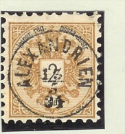 Österreich Levante Mi#8 Voll-O Alexandrien 1884-5-13 - Oriente Austriaco