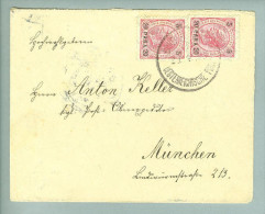 Österreich Levante Constantinopel 1899-07-21 Brief Nach München - Oostenrijkse Levant