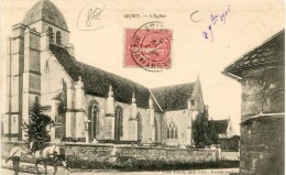 CPA 95 GUIRY L EGLISE 1905 - Guiry En Vexin