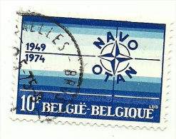 1974 - Belgio 1706 Firma Del Patto Atlantico       C3927   ---- - OTAN