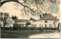 CPA 95 MARLY LA VILLE LE CHATEAU - Marly La Ville