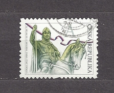 Czech Republic Tschechische Republik 2012 ⊙ Mi 723 Sc 3536 St. Wenceslas.  Herstellungsfehler  Production Flaw - Used Stamps