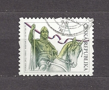 Czech Republic Tschechische Republik 2012 Gest Mi 723 Sc 3536 St. Wenceslas.  Herstellungsfehler  Production Flaw - Used Stamps