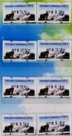 2007 Taiwan ATM Frama Stamps - Bear Mount Jade- ROCUPEX Tainan Black Ink -complete Set Unusual - Oddities On Stamps