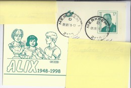 Briefkaart - Alix 1948-1998 - Omslagen