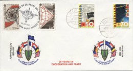 Veldpost - 30 Jaar "Headquarters" NAVO (1983) - Blanco / Open Klep - Cartas & Documentos