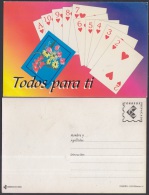 1998-EP-29 CUBA 1998. Ed.9g. VALENTINE'S DAY. SPECIAL DELIVERY. POSTAL STATIONERY. DIA DE LOS ENAMORADOS. FLOWERS. UNUSE - Covers & Documents