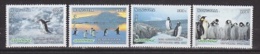 Greenpeace 1997 Mongolia 4v Penguins   ** Mnh (22597) - Barcos Polares Y Rompehielos