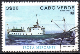 CAPE VERDE 1980 Freighters - 3e Area Verdel  FU - Kap Verde