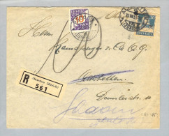 Liechtenstein 1933-08-25 Nachgesandter Brief Taxiert 10Rp. - Taxe