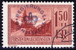 Liechtenstein Dienst 1935 Zu#D20 Mi#19 Gestempelt - Dienstmarken