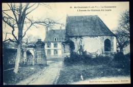 Cpa Du 35 St Coulomb - La Guimorais , L' Entrée Du Château Du Lupin   FRM 20 - Saint-Coulomb