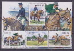 Ireland 1988 Irish Equestrian Sports  M/s  ** Mnh (22606) - Blocs-feuillets