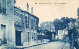 CPA - BUTRY (95) - Aspect De La Rue De Parmain En 1907 - Butry