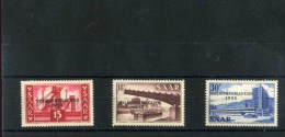 - SARRE 1947/56 . TIMBRES DE 1955 . NEUFS  SANS CHARNIERE . - Neufs