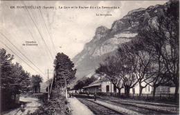 C 11695 - MONTMELIAN - 73 - La Gare Et Le Rocher Dit La Savoyarde  - Belle CP - - Montmelian
