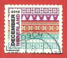 PAESI BASSI USATO - 2012 - Francobolli Di Dicembre - Christmas Motive  - Michel NL 3051 - Used Stamps