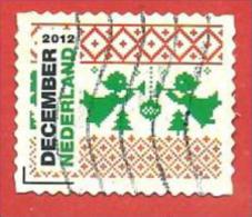 PAESI BASSI USATO - 2012 - Francobolli Di Dicembre - Angels - Michel NL 3056 - Used Stamps