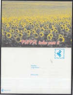 1998-EP-33 CUBA 1998. Ed.16o. FATHER'S DAY. SPECIAL DELIVERY. POSTAL STATIONERY. DIA DEL PADRE. FLOWERS. UNUSED. - Storia Postale