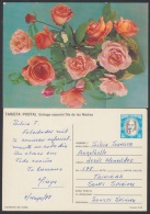 1988-EP-31 CUBA 1988. Ed.144d. MOTHER DAY SPECIAL DELIVERY. POSTAL STATIONERY. ROSAS. ROSES. FLORES. FLOWERS. USED. - Covers & Documents