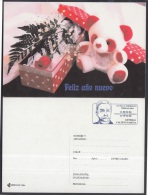 1998-EP-46 CUBA 1998. Ed.19c. ENTREGA ESPECIAL AÑO NUEVO. HAPPY NEW YEAR. POSTAL STATIONERY. CALIXTO GARCIA. UNUSED. - Cartas & Documentos