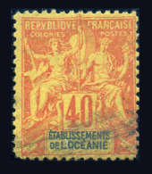 FRENCH OCEANIA 1892 - Michel#10 - Used - Usati