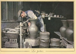 LES MÉTIERS D´ANTAN - Le Potier - Le Tourneur (Saint Amand En Puisaye ) - Saint-Amand-en-Puisaye