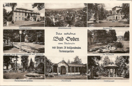 Bad Soden Am Taunus - S/w Mehrbildkarte 1 - Bad Soden