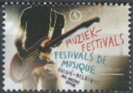 Muziekfestivals - Unused Stamps